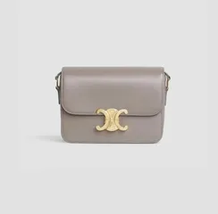 Сумки CELINE CLASSIQUE TRIOMPHE из блестящей кожи