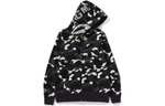A Bathing Ape City Camo Shark Full Zip Худи Ss24 черный