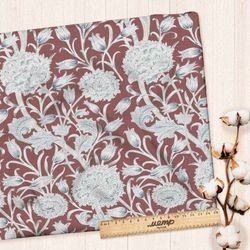 Ткань бифлекс сухие цветы