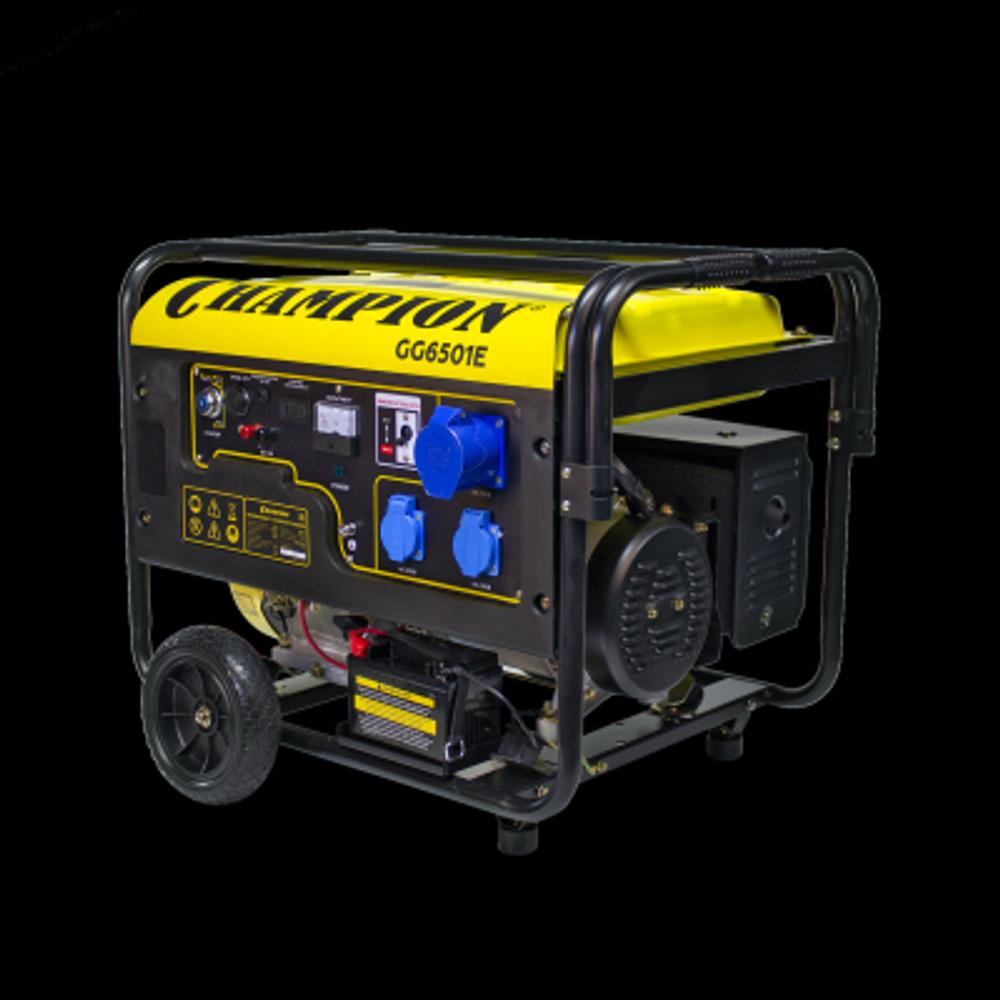 Генератор бензиновый CHAMPION GG6501E+ATS