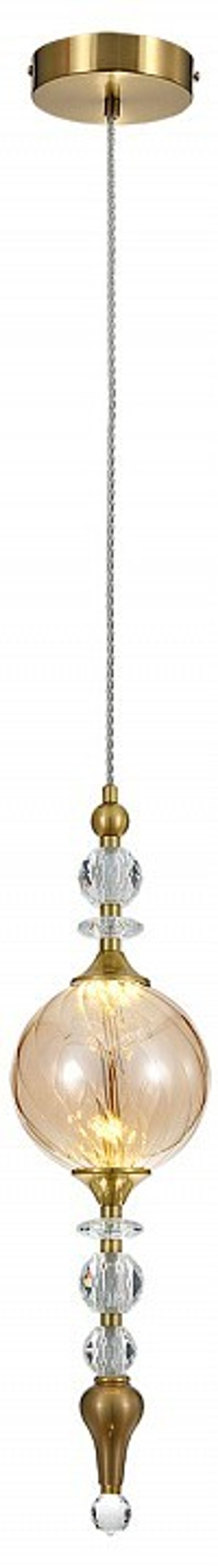 Подвесной светильник Indigo Sorpresa 11056/1P Amber