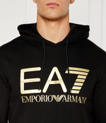 Худи EA7 - черный(6DPM16 PJSHZ)