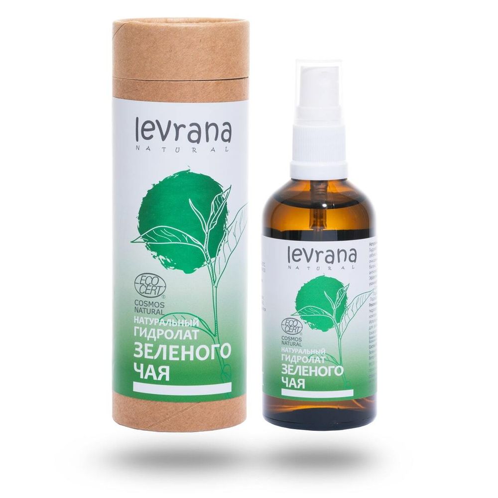 Натуральный гидролат Зелёного чая , 100 мл (Levrana)