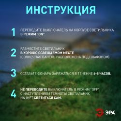 ERAST040-08 ЭРА Садовый светильник на солнечной батарее, сталь, пластик 13 см | Садовые декоративные светильники