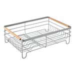 Сушилка для посуды granli, 43x30,5x14 см, серая