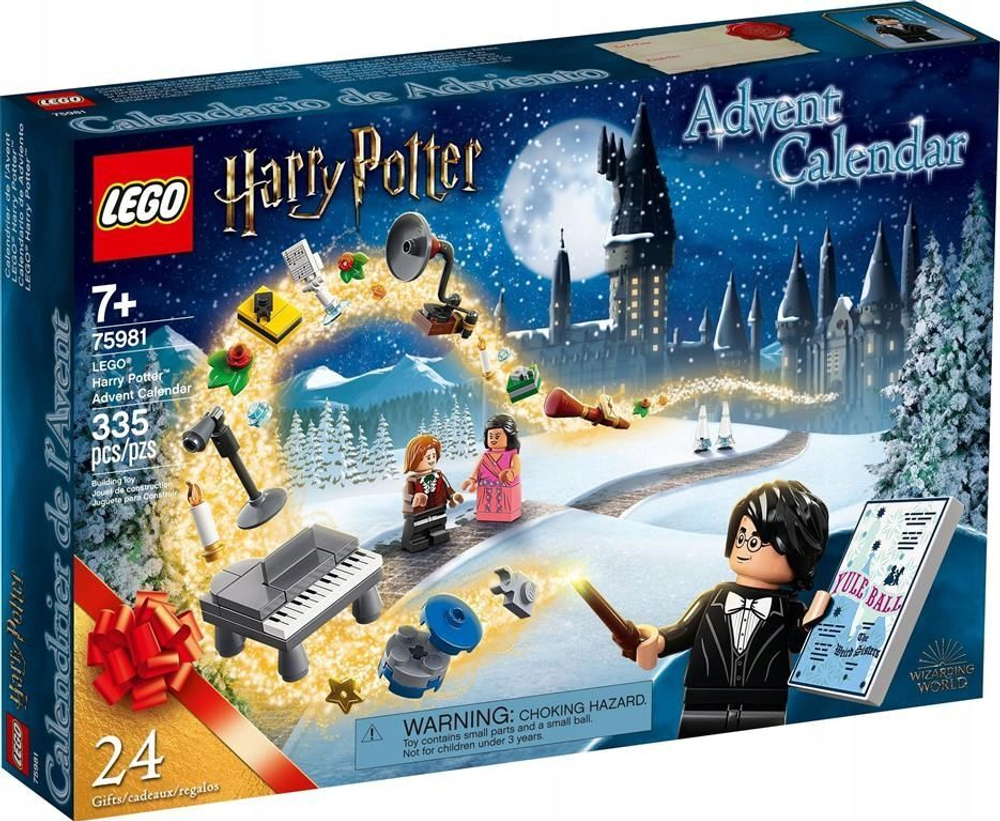 LEGO Harry Potter Новогодний адвент-календарь 75981 купить в Москве |  Доставка по России.