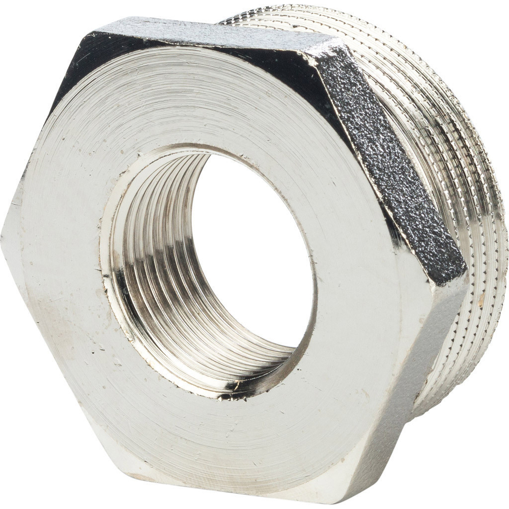 Футорка Stout 1"X1/2" нар-вн никель