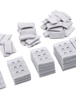 Крючки/петли Arta-F, 33*55 мм, 2*3, серый 166