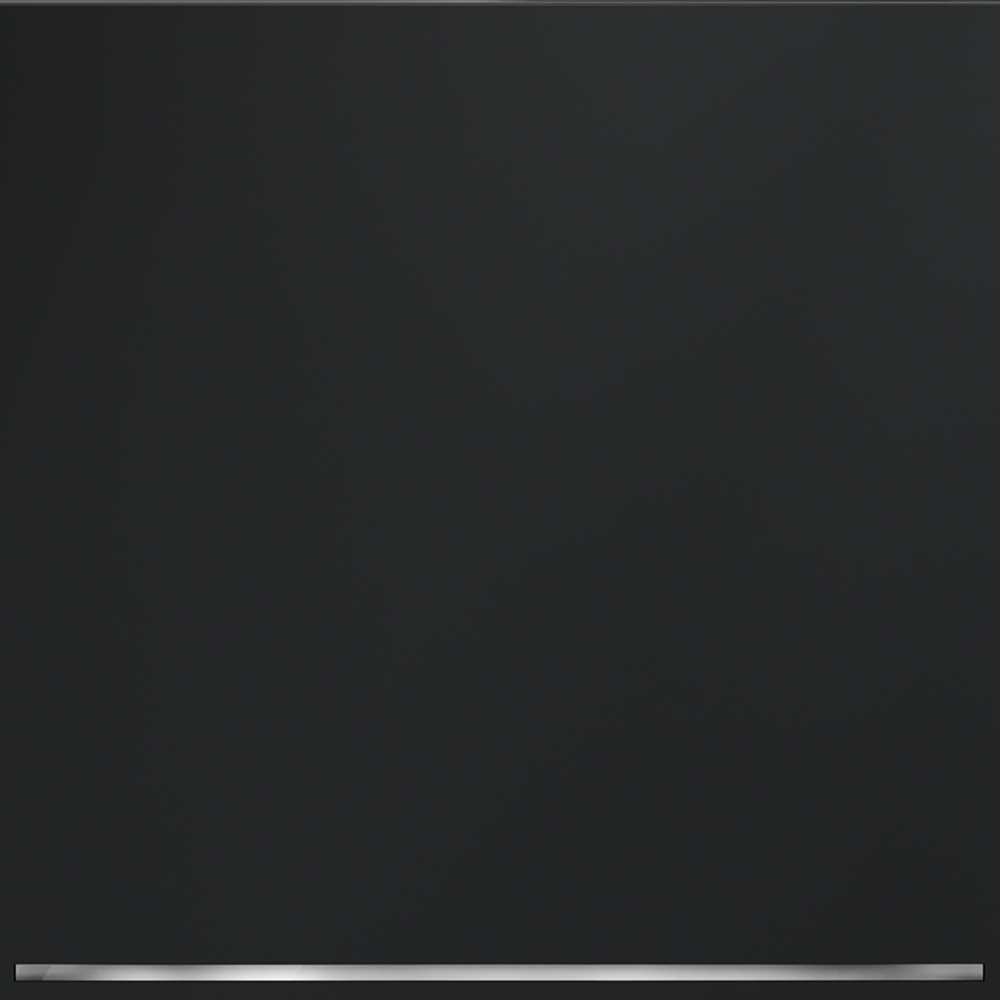 Выключатель встраиваемый VOLTUM S70 одноклавишный с подсветкой 10А, (графит)