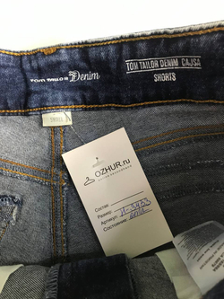 Шорты Tom Tailor джинсовые, маркировка S, визуально на 42/44 размер