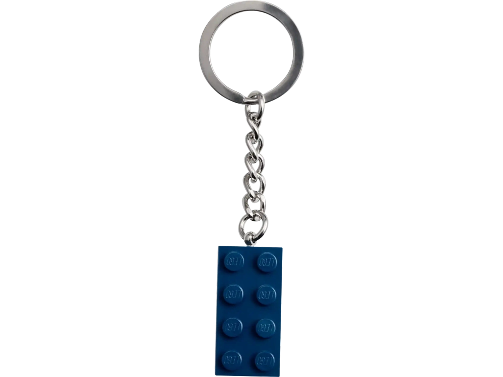 Брелок LEGO Minifigures 854237 Синий кубик 2х4