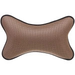 Подушка дорожная под голову JP-133, 27*17 см, цвет: бежевый