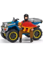 Набор Побег на квадроцикле от Велоцираптора Schleich 41466