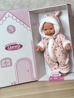 Кукла Llorens мягконабивная 31см Little Baby Girl (63302)