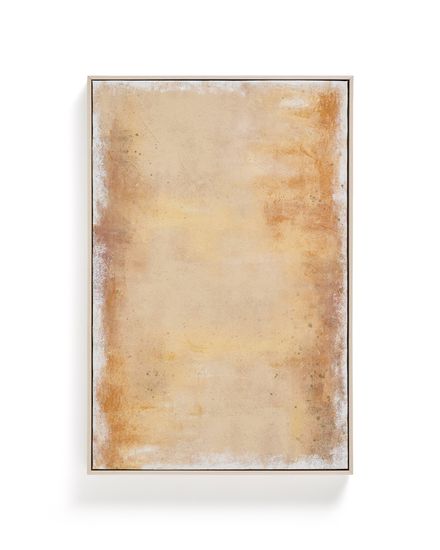 Абстрактная картина Selnar желтая 60 x 90 см