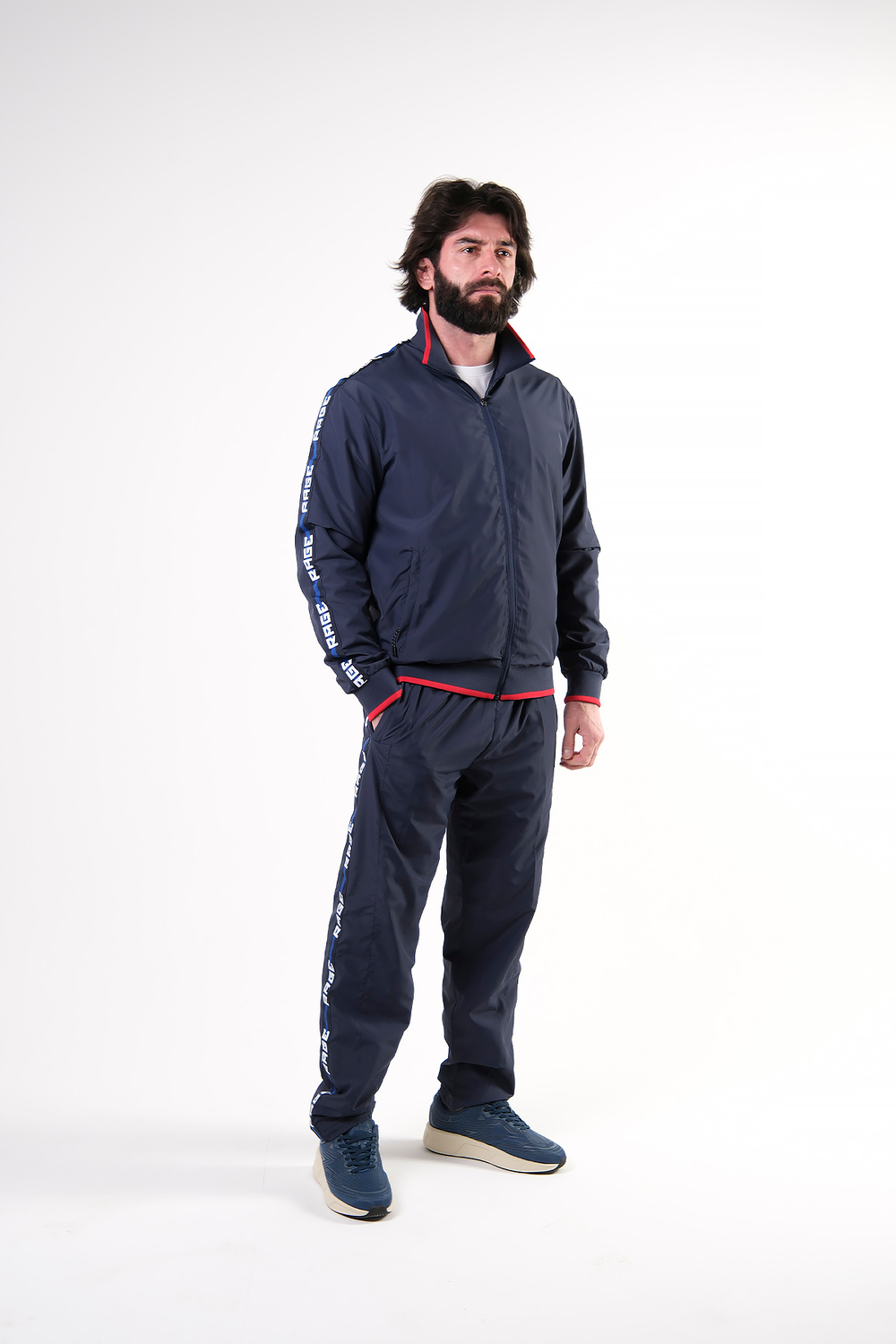 Спортивный костюм с лампасами Rage navy арт.: HY27159