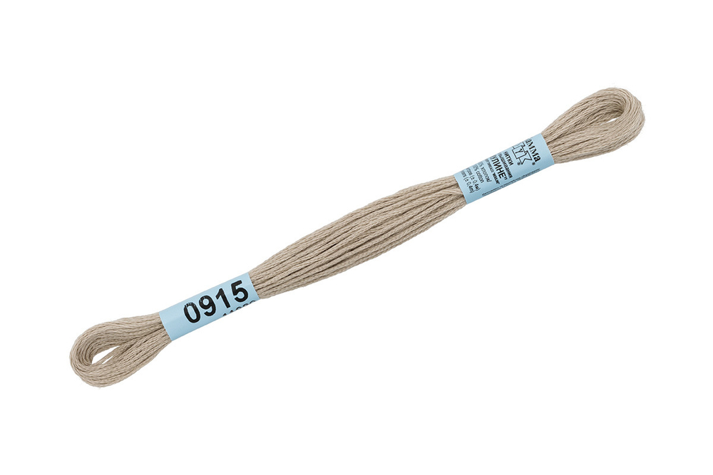Мулине "Gamma", 100% хлопок, 8 м, №0915