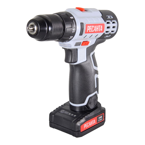 Дрель-шуруповерт аккумуляторная Ресанта ДА-24-2ЛК
