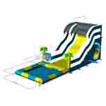 Надувная водная горка с бассейном «Пляжный оазис 2», 13*5*6 м