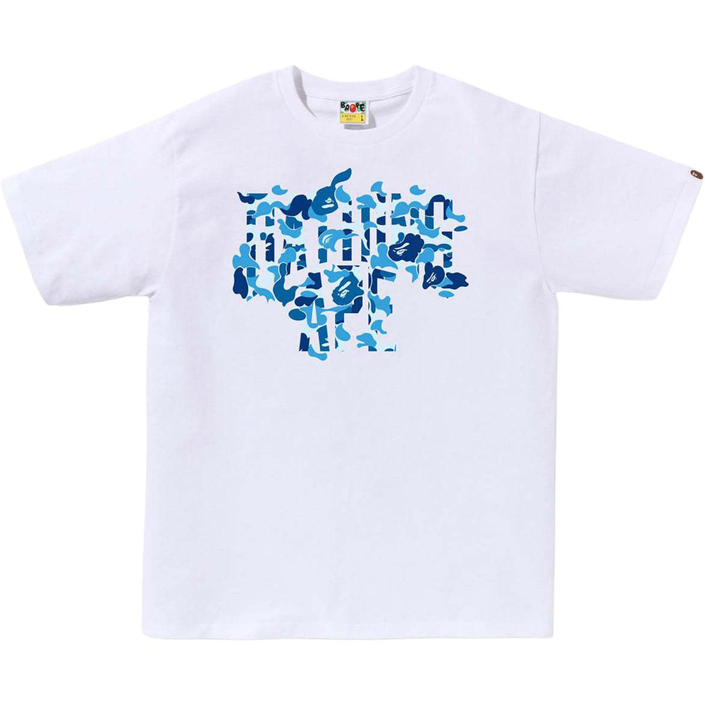 A Bathing Ape Bathing Ape Футболка белый синий