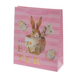 GAEM Пакет подарочный (бумага 210г/м2, блок микс 12шт), L26 W10 H32 см, 4в.