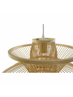 Потолочный светильник DKD Home Decor Бамбук (50 x 50 x 37 cm)