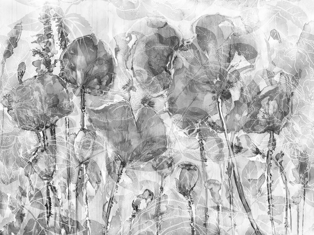 Дизайнерские обои Wall Street Aquarelle