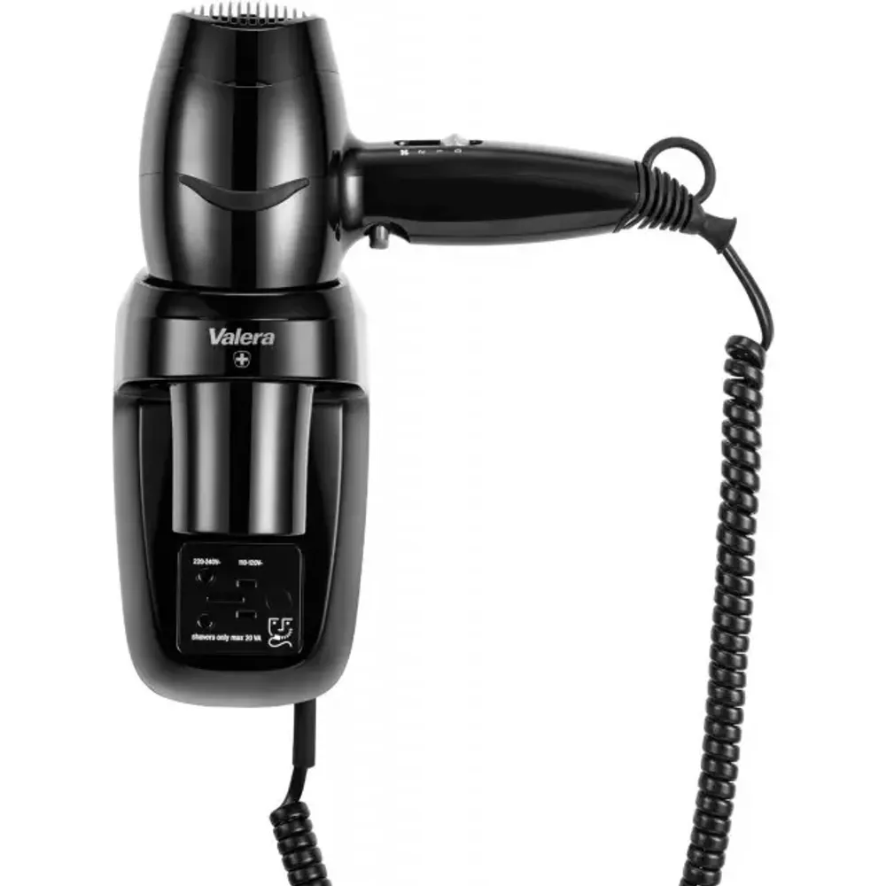 Настенный фен Valera Excel 1600 Shaver Black (561.17/044.05 black) - 2