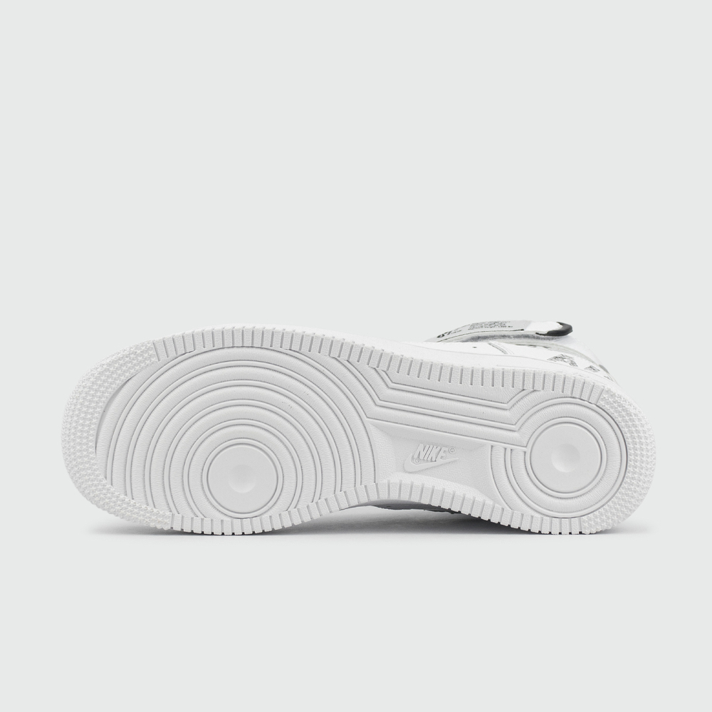 Кроссовки Nike Air Force 1 High Under Construction White