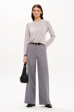 31205 Джинсы женские (серый джинс)