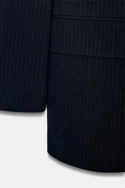 ZARA ДВУБОРТНЫЙ БЛЕЙЗЕР ОВЕРСАЙЗ, ПОЛОСКИ