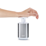 Диспенсер для мыла presto steel, 350 мл, белый