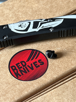 Стеклобой КЕРАМИКА для ножа Microtech Ultratech / UTX-85 серии А+++ - черный