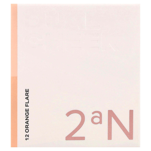 2aN, Dual Cheek, 12 апельсиновых хлопьев, 7,4 г