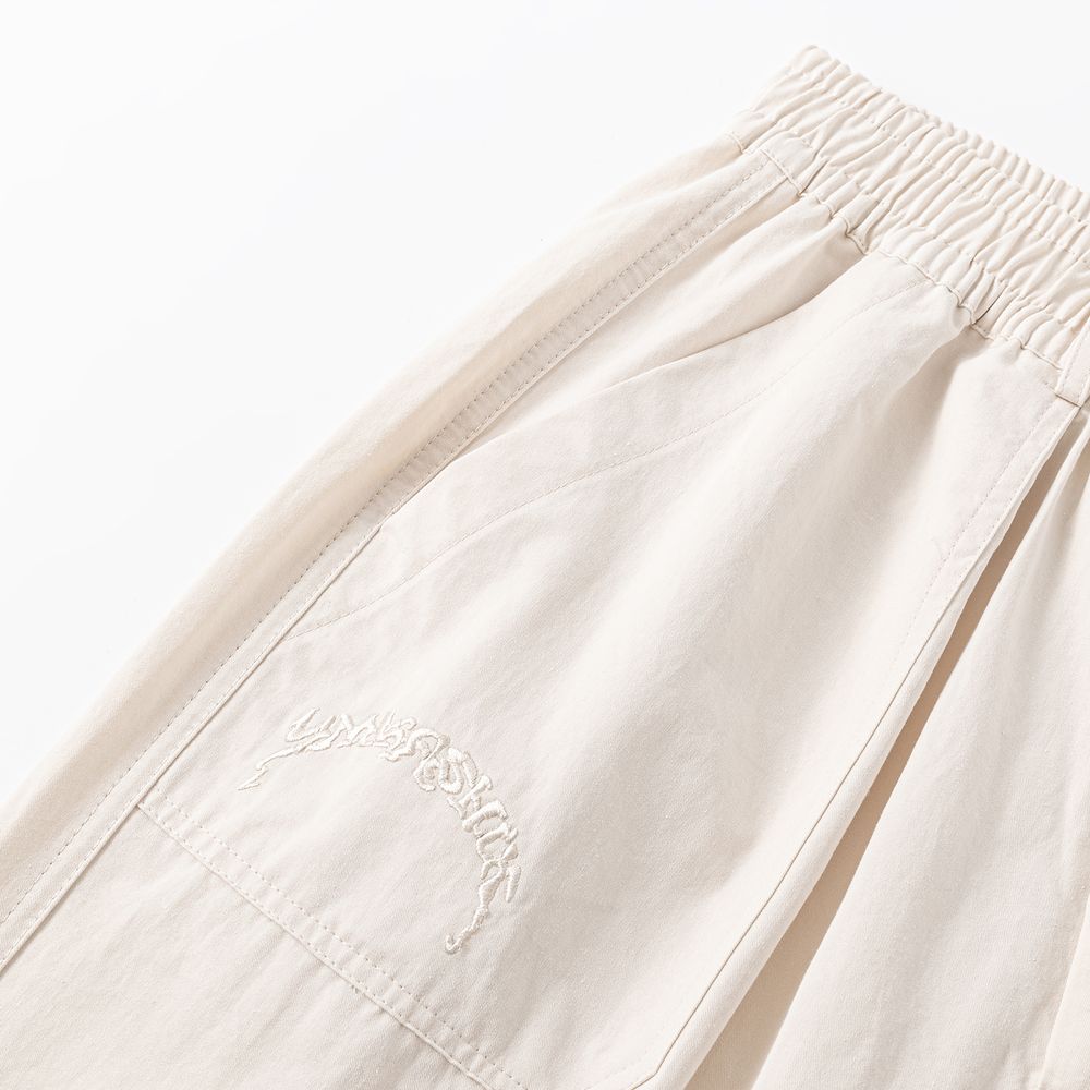 Брюки Ymkashix Puff Office бежевые