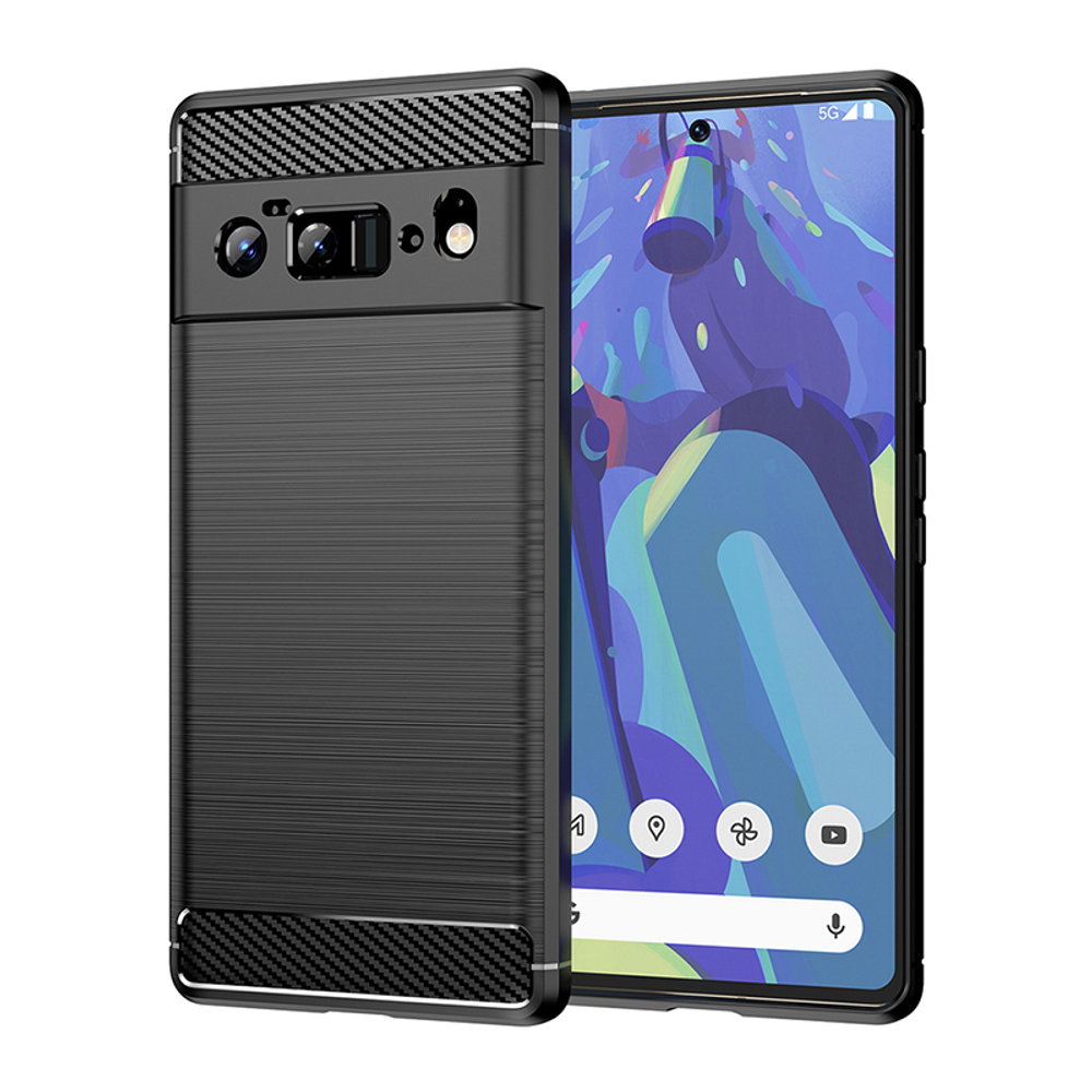 ✓ Мягкий защитный чехол под карбон для Google Pixel 6 Pro, серии Carbon от  Caseport - купить по отличной цене 🤑 в интернет магазине caseport в Москве  и СПб