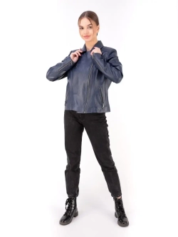 Косуха кожаная куртка женская Турция