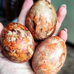 Яйца пасхальные крашеные (мраморные) / 1 десяток Яйца пасхальные крашеные (мраморные) / 1 десяток