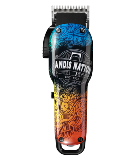 Машинка для стрижки Andis Cordless UsPro Fade, аккум/сетевая, 5 насадок, разноцветная