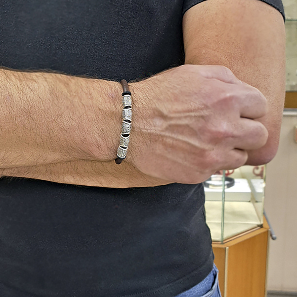 Браслет из серебра ручная работа