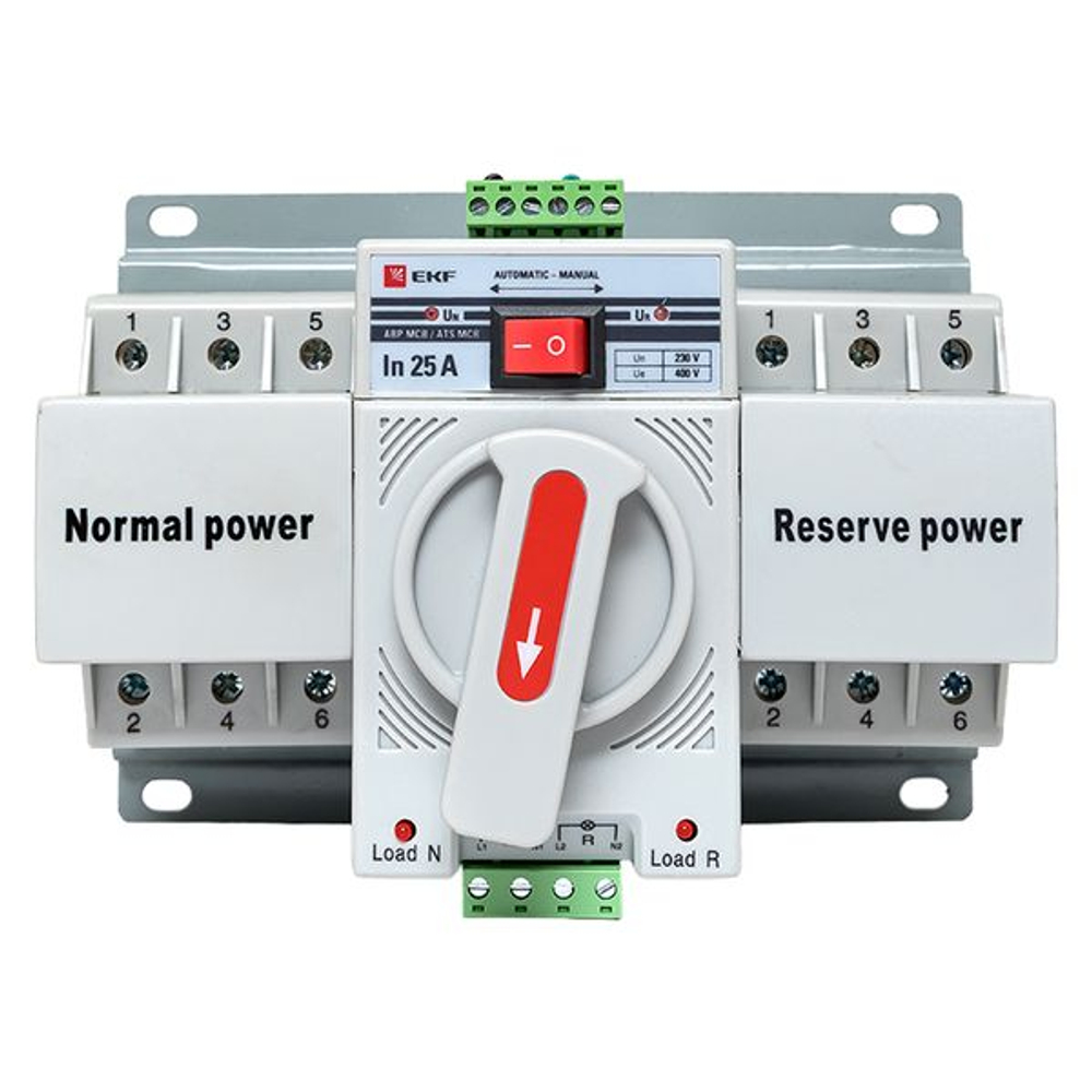 Устройство АВР МCB 25А (C) 3Р 400В EKF PROxima