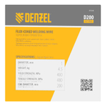 Порошковая проволока Е71TGS, диам. 1 мм, 4,5 кг, диам. катушки D200 Denzel