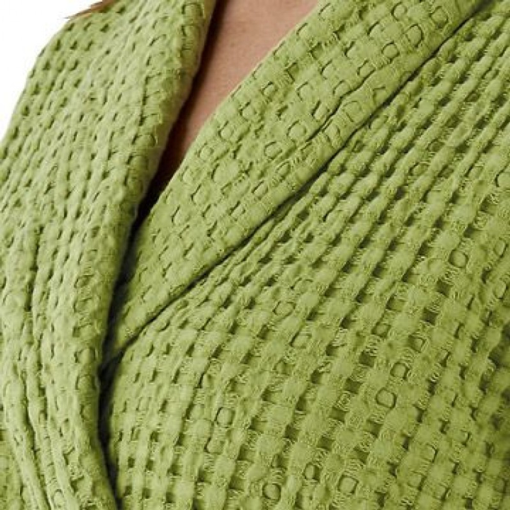 Элитный халат вафельный Pousada 165 Apple Green от Abyss & Habidecor Португалия