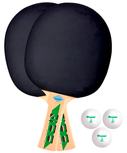 Набор н/т Donic-Schildkrot Fetzner 400 FSC Set (2 ракетки + 3 мяча)