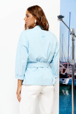 1789 Жакет женский (голубой)