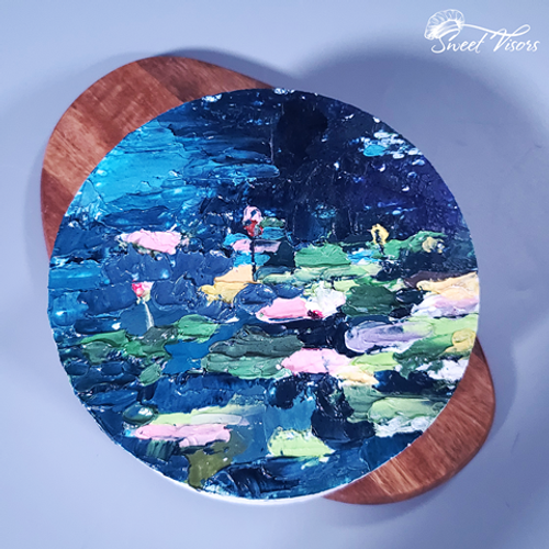 "Рисунок Пруд" (декор)