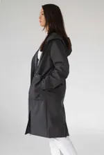 Купить Плащ ko-ko-ko Женский Графитовый Плащ ko-ko-ko Женский Графитовый