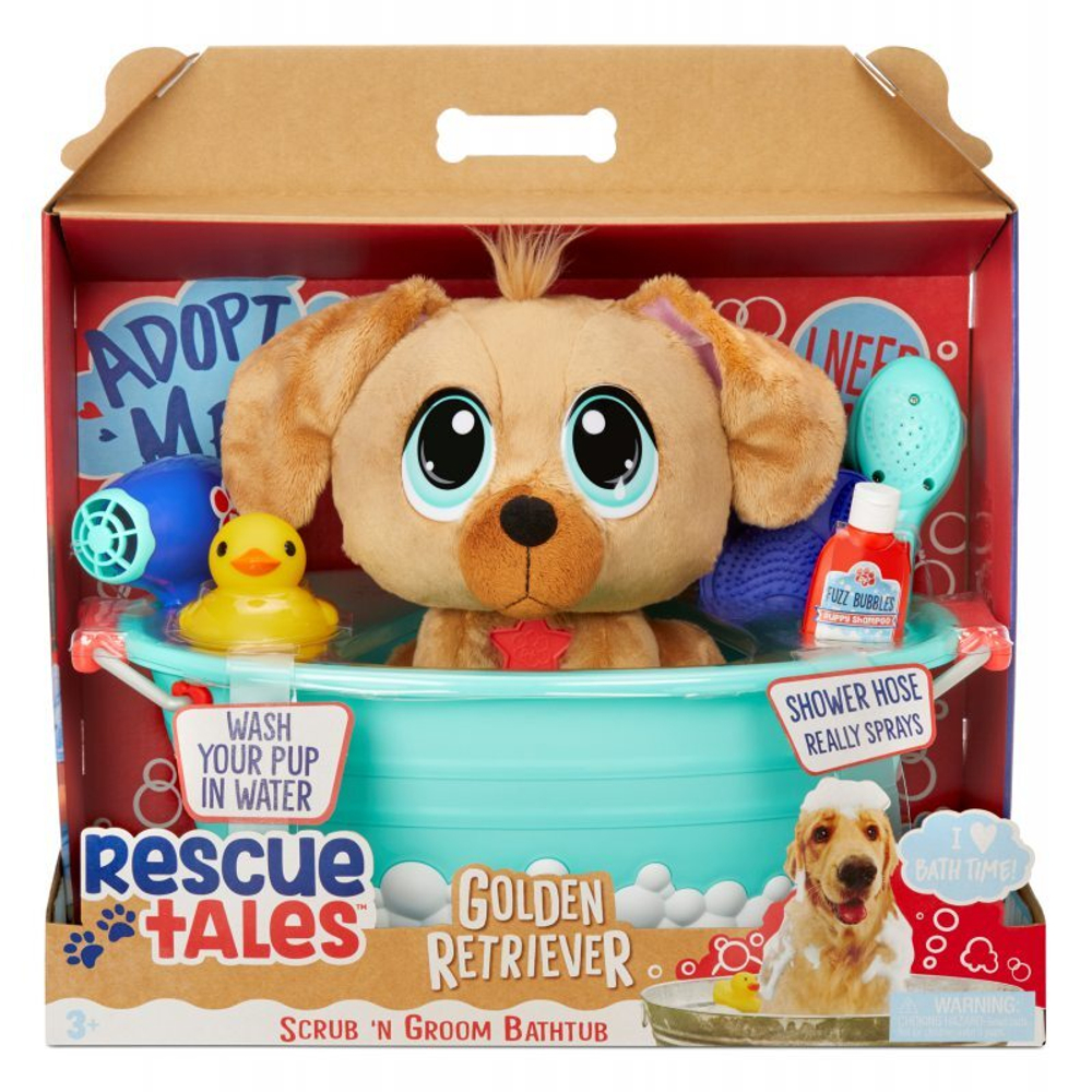 Little Tikes Rescue Tales - Ванна с собачкой из плюшевого бисквита + Аксессуары 658662