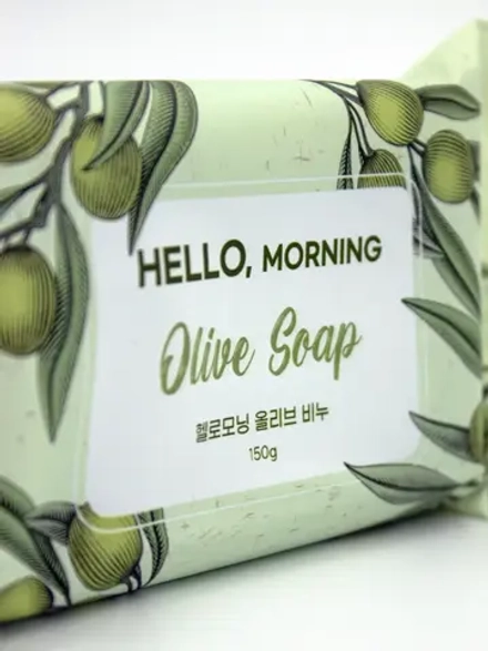 GRACE DAY - МЫЛО ПАРФЮМИРОВАННОЕ С АРОМАТОМ ОЛИВЫ HELLO MORNING OLIVE SOAP, 150 Г