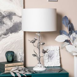 Настольная лампа Terra Spring Айс Античное серебро